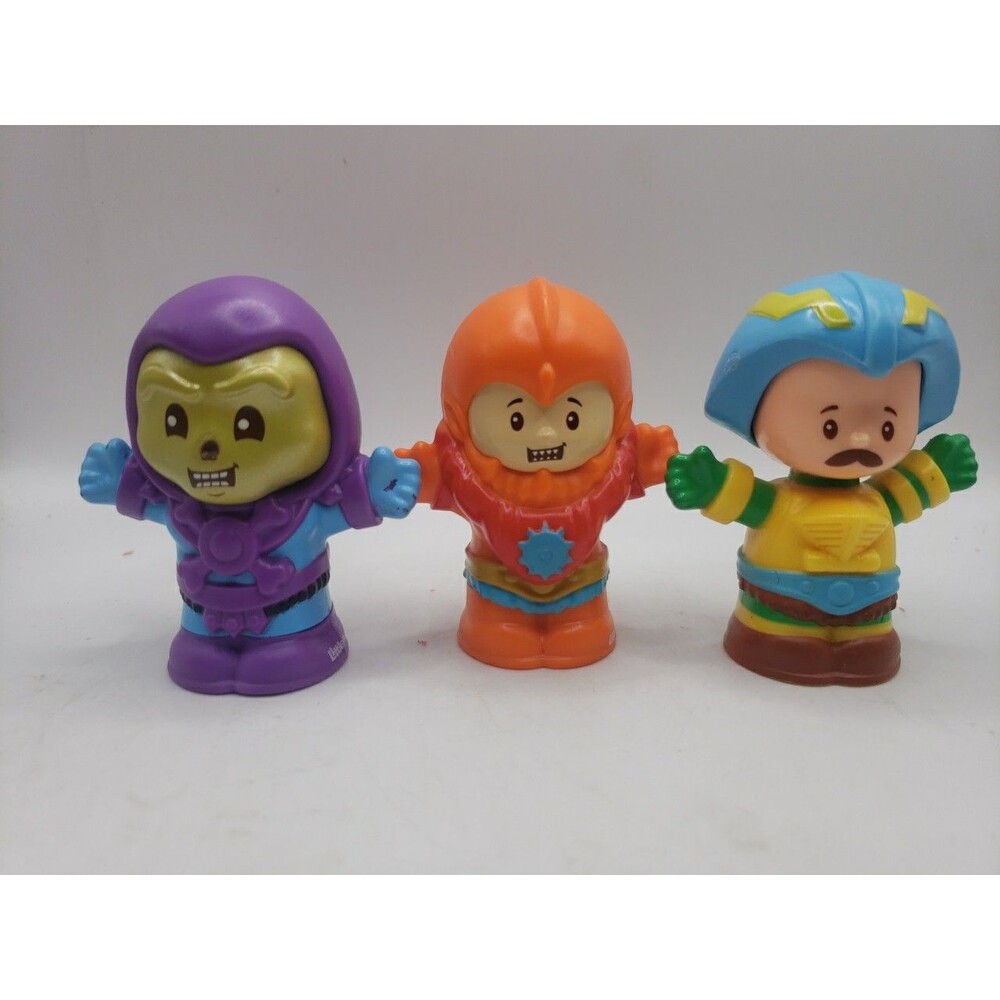 Masters of the Universe Little People ~ Skeletor, Beast Man & Man At Arms ~ 2019